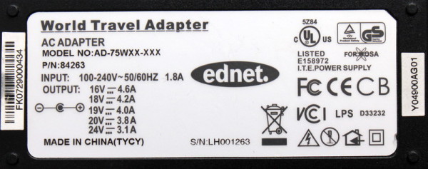 ednet. AC Adapter